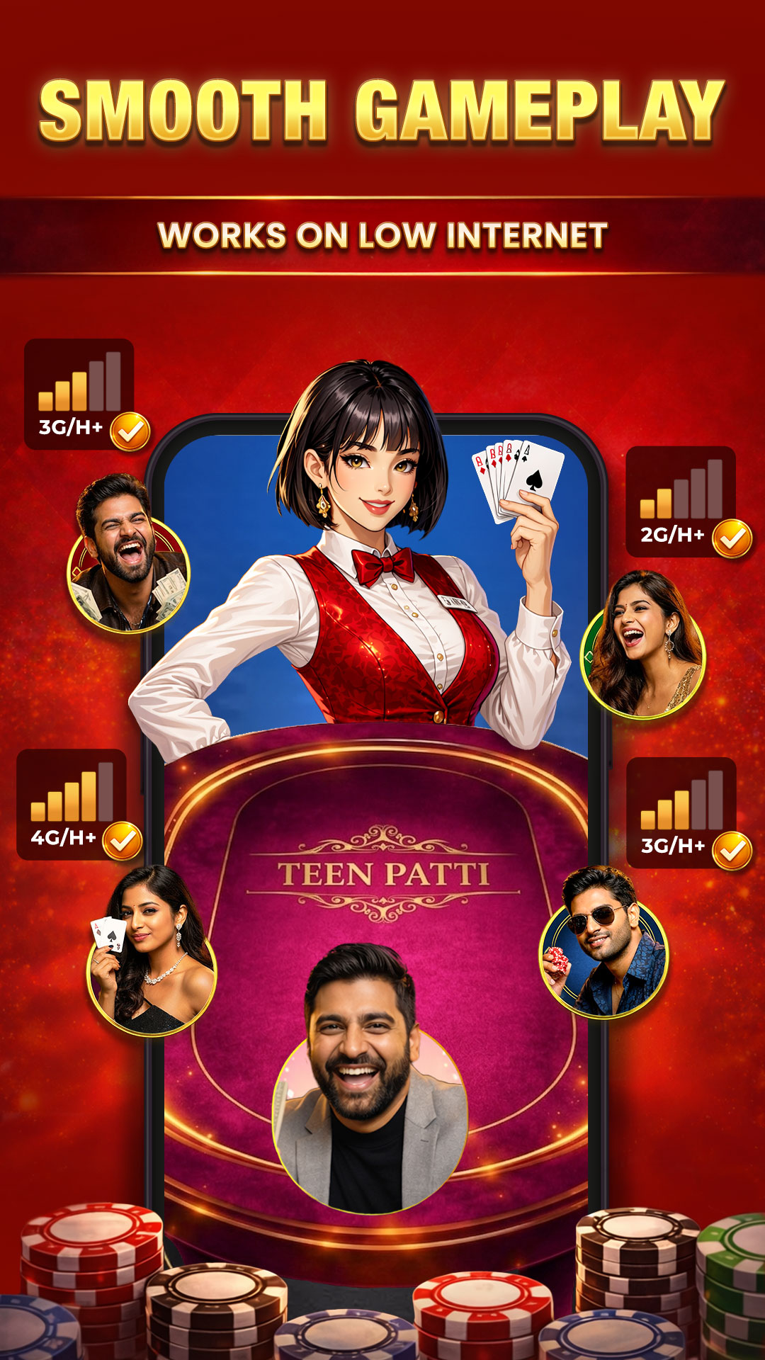 Smooth Teen Patti Gameplay on Low Internet